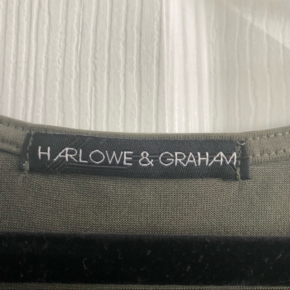 Olive Ruffle Tank Top - Picture 4 of 5